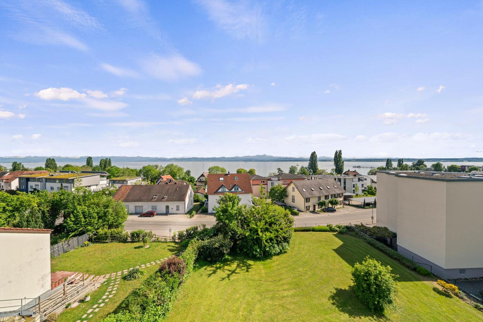 Panorama Penthouse Mit Atemberaubenden See- Und Bergblick Immenstaad am Bodensee Exterior foto