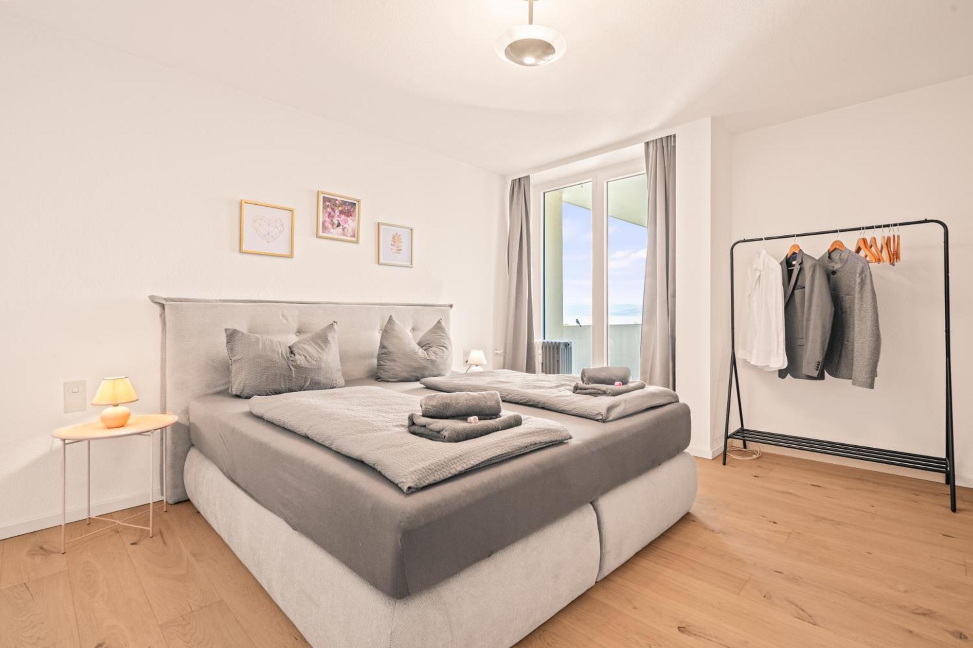 Panorama Penthouse Mit Atemberaubenden See- Und Bergblick Immenstaad am Bodensee Exterior foto